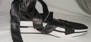 RARE ADIDAS Y-3 Tabi Wedge Heel Sandal YOHJI YAMAMOTO Japanese design SIZE 7.5 - Picture 1 of 15