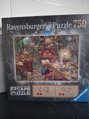 RAVENSBURGER THE WITCHES KITCHEN ESCAPE ROOM JIGSAW PUZZLE (759 PIECES) *NEW* - Image 1 of 4