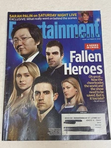 Entertainment Weekly Magazine Oct 31 2008 Heroes Zachary Quinto Ali Larter Palin - Picture 1 of 1