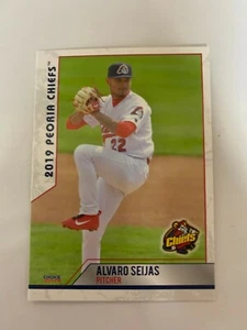 Alvaro Seijas 2019 Peoria Chiefs Team Card - Picture 1 of 1