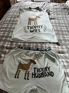 Men’s And Women’s Matching Pajamas Lazy One  - Picture 1 of 1