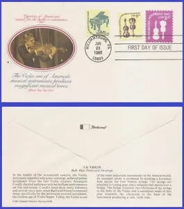 USA5 #U590 U/A FLEETWOOD FDC Non-Profit - Bild 1 von 1
