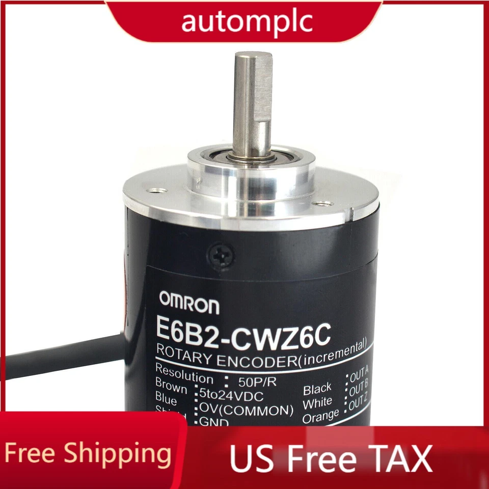 Omron E6CP-AG5C-C 256P/R Rotary Encoder One E6CPAG5CC