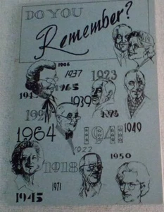 Rare Antique Book "Do You Remember When?" by Emil. H. Rothe 1908-1986 Chicago - Picture 1 of 6