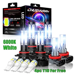 Para For Honda Civic 2006-2013 2014 2015 LED faro + bombillas de luz antiniebla - Picture 1 of 24
