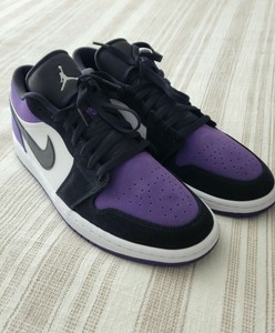 Jordan 1 Low Court Purple - 553558-125 for Sale | Authenticity Guaranteed |  eBay