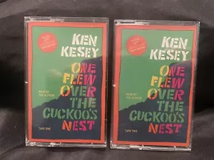 Ken Kesey "One Flew Over The Cuckoos Nest" 2 Cassette Penguin Audio Book - Picture 1 of 10