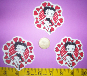 New Betty Boop Iron-ons Fabric Appliques Iron-ons