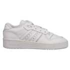 adidas Rivalry Low Lace Up  Mens White Sneakers Casual Shoes EF8729
