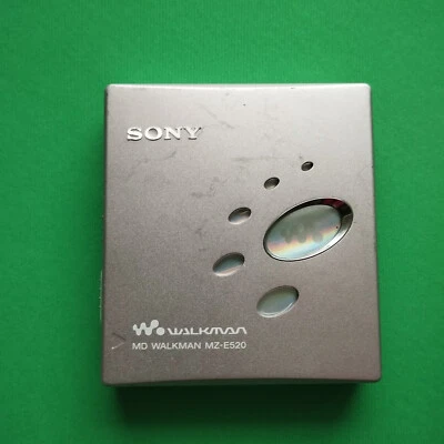 Reproductor Sony Mini Disco Walkman Md Rosa Claro MZ-E520 Solo Reproductor Foto 1 de 4