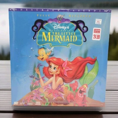 The Little Mermaid : Widescreen Laserdisc Disney Home Video Fully Restored Movie - Image 1 of 3