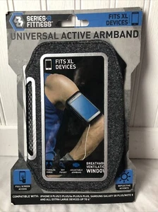 Brassard téléphone actif universel pour appareils XL gris noir - Photo 1 sur 2