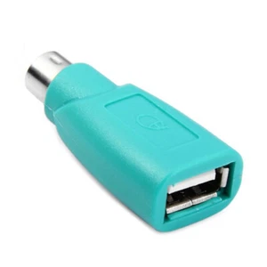 PS2 PS/2 Male to USB Female Adapter Converter Connector For PC Mouse Mice - Picture 1 of 2
