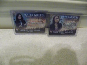 Breygent Bates Motel autograph cards - Picture 1 of 4