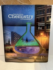 Introductory Chemistry by Donald J. DeCoste and Steven Zumdahl Hardcover 8th Ed. - Picture 1 of 4