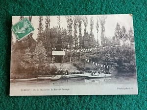 CPA 76 ELBEUF - Ile de l'Epinette - Le Bac de Passage - Imagen 1 de 2