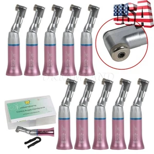 1-10 Dental Slow Low Speed 1:1 Contra Angle Handpiece fit NSK E-Type EX203 motor - Picture 1 of 18