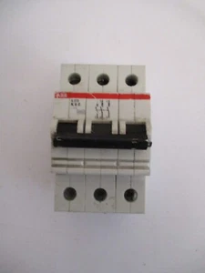 DISYUNTOR DE CIRCUITO MCB MCB TRIPLE POLO ABB STOTZ S273 K6A 6 AMPERIOS 6KA - Imagen 1 de 1