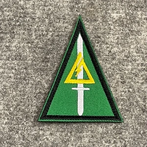 US Army Special Forces Delta Force Embroidered Morale Patch Green, UBACS, Bergen - Picture 1 of 4