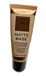 Revolution Matte Base Full Cover Foundation F 16 - Bild 1 von 1