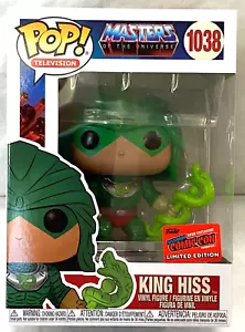 Funko & Toy Tokyo 2020 exclusivo de NYCC: ¡POP! TV - MotU King Hiss #1038, NYCC STKR - Imagen 1 de 9