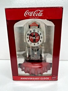 2006 Coca Cola Home Decorative Battery Anniversary Clock coke bottle cap base - Picture 1 of 13