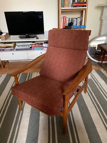 Arne Vodder FD 164 Lounge Chair by France and Son Cover
