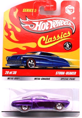 Hot Wheels Classics Serie 5 #28 Studa-Beaker SF púrpura RL5spk's Foto 1 de 4