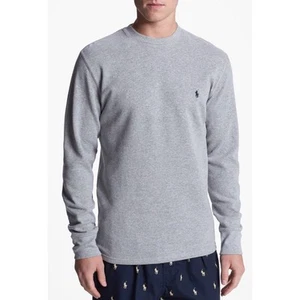 Camisa Polo Ralph Lauren Gris Térmica Manga Larga XL NUEVA CON ETIQUETAS - Imagen 1 de 5