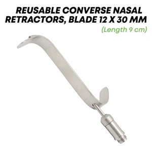 Converse Nasal Retractors with Fiber Optic Breast Plastic Surgery Instruments - Picture 1 of 5