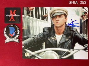Shia LaBeouf autographed signed 8x10 photo Indiana Jones Beckett COA Mutt - Picture 1 of 1