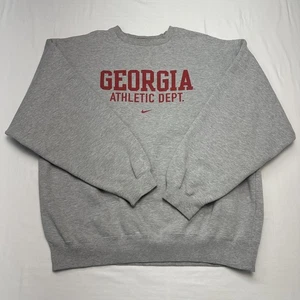 Vintage 90s Nike Mens Large Distressed Boxy University Of Georgia UGA NCAA - Bild 1 von 18