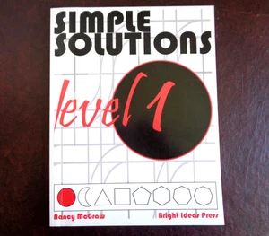 Simple Solutions Level 1 Mathematics Student Workbook PB 2004 w/Answer CD - Foto 1 di 15
