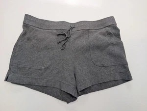 Express Lounge Shorts Gr. Medium Taschen Kordelzug grau bequem Stretch - Bild 1 von 6