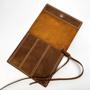 Handgefertigter Echtleder Werkzeugkoffer - 3 Taschen für Meißel & Tranchiermesser - Bild 1 von 13