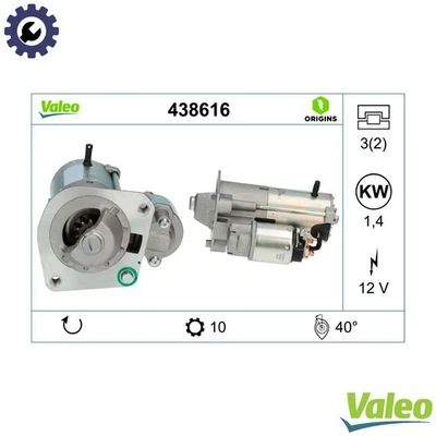 STARTER 438616 FOR FORD MONDEO/IV/Turnier KUGA FOCUS/II S-MAX VOLVO V50 2.5L - Image 1 of 4