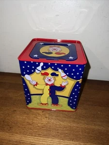 Vintage 1997 Jack in the Box Metall Musical SCHYLLING Aufziehspielzeug funktioniert! EUC! - Bild 1 von 7