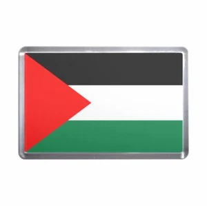 Imán de nevera de plástico con bandera de Palestina (S, M, L, XL) - Imagen 1 de 10