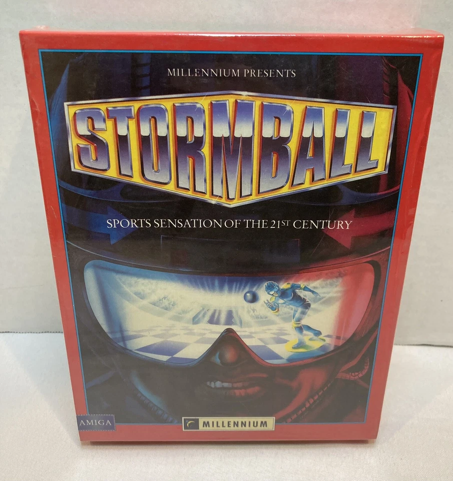Commodore Amiga Game STORMBALL by Millennium New in Box SEALED Rare Sports - Image 1 of 4