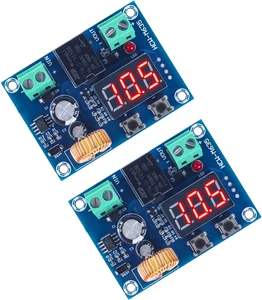2 PCS Low Voltage Cutoff, DC 12V-36V 20A over Dcharge Protection Low Voltage Pr - Picture 1 of 8