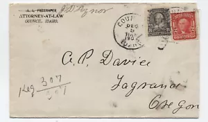 1905 Ratsausweis Einschreiben zur OR 8ct 1902 Ausgabe [y10102] - Bild 1 von 3