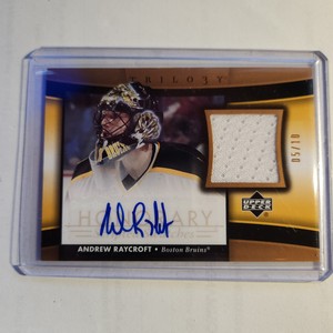 2005-06 Upper Deck Trilogy Honorary Swatches Andrew Raycroft #HS-AR