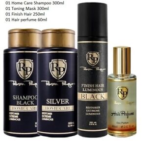 Robson Peluquero + Silver/Black  Matizer Kit + Finish Hair + hair perfume