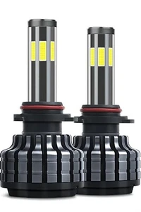 2x H4 LED Headlight-15000LM 6 Cob LED H7 H11 H8 9005 9006 HB3 HB4 9004 9007 9012 - Picture 1 of 6