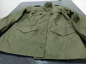 Vintage WWII U.S Army Women's M-43 Field Jacket WAC New Unissued Size 14 Long - Picture 1 of 24