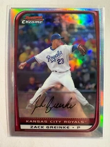 K324,406 - 2008 Bowman Chrome Refractors #141 Zack Greinke - Picture 1 of 1