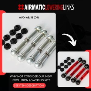 AUDI S8 LOWERING LINKS KIT A8 (D4) - (PREMIUM FULLY ADJUSTABLE LINKS) MODULE - Picture 1 of 18