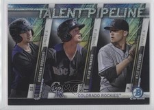 2017 Bowman Chrome Talent Pipeline Mega Box Brendan Rodgers Ryan McMahon