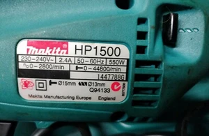 🚨🔨Makita HP 1500 Hammer Drill In Case🔨🚨 - Picture 1 of 4