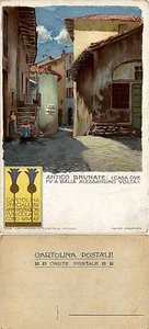Como-Brunate, cart. ufficiale amministrazione funicolare, casa ove fu A.Volta - Picture 1 of 1